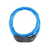 Замок-трос Stels 81601 с шифром стальными звеньями 18*1000мм от магазина Супер Спорт